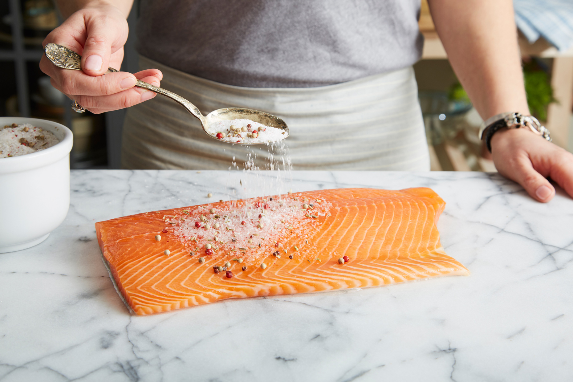 Cured Gravlax, Salmon, cured food. photo by Chris Kessler Photography.  Chris Kessler is a freelance Photographer based in Milwaukee Wisconsin. Specializing in Food photography and portraiture.