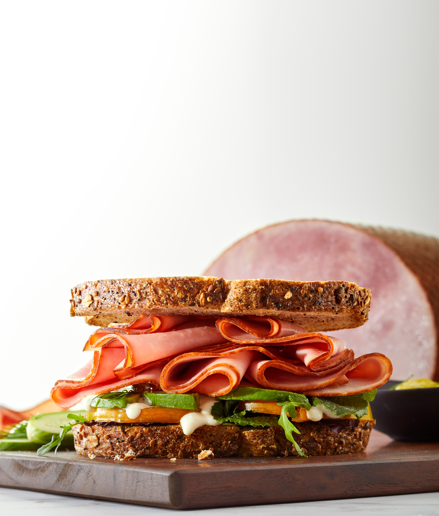 Badger Ham, Ham Sandwich photo by Chris Kessler Photography.  Chris Kessler is a freelance Photographer based in Milwaukee Wisconsin. Specializing in Food photography and portraiture. 