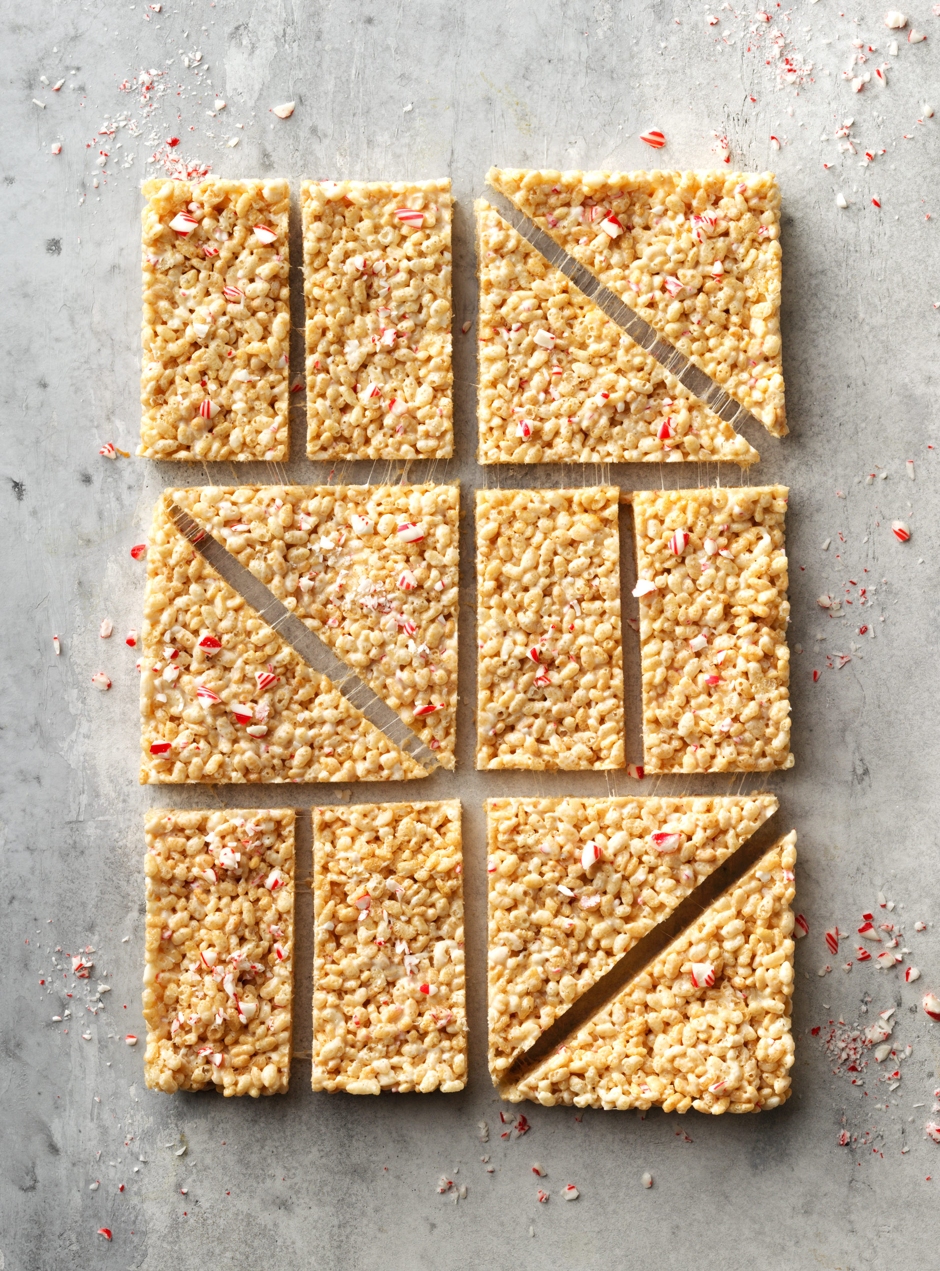 Peppermint Rice Krispie Treat photo by Chris Kessler Photography.  Chris Kessler is a freelance Photographer based in Milwaukee Wisconsin. Specializing in Food photography and portraiture.