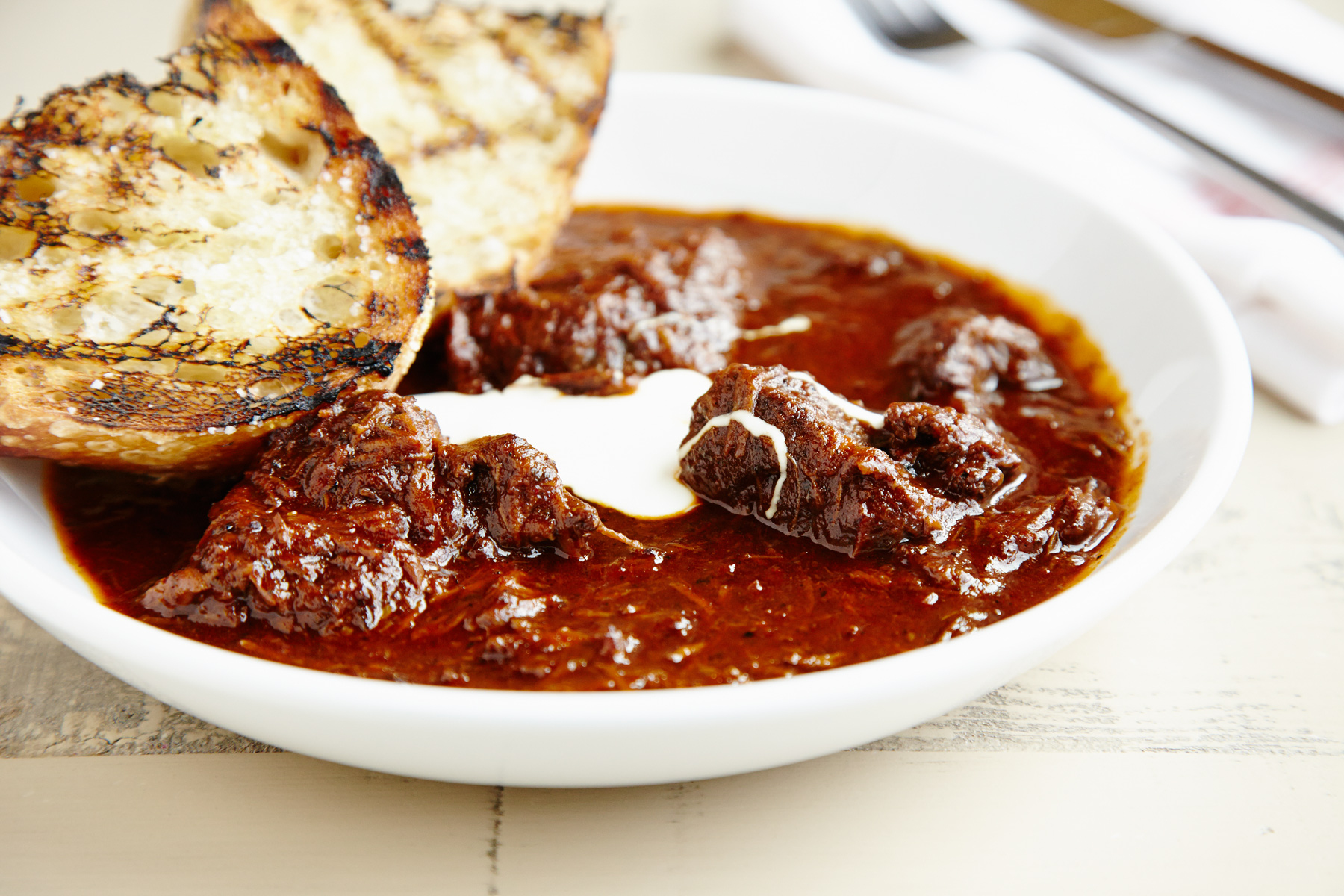 Beef Cheek Goulash photo by Chris Kessler Photography.  Chris Kessler is a freelance Photographer based in Milwaukee Wisconsin. Specializing in Food photography and portraiture.