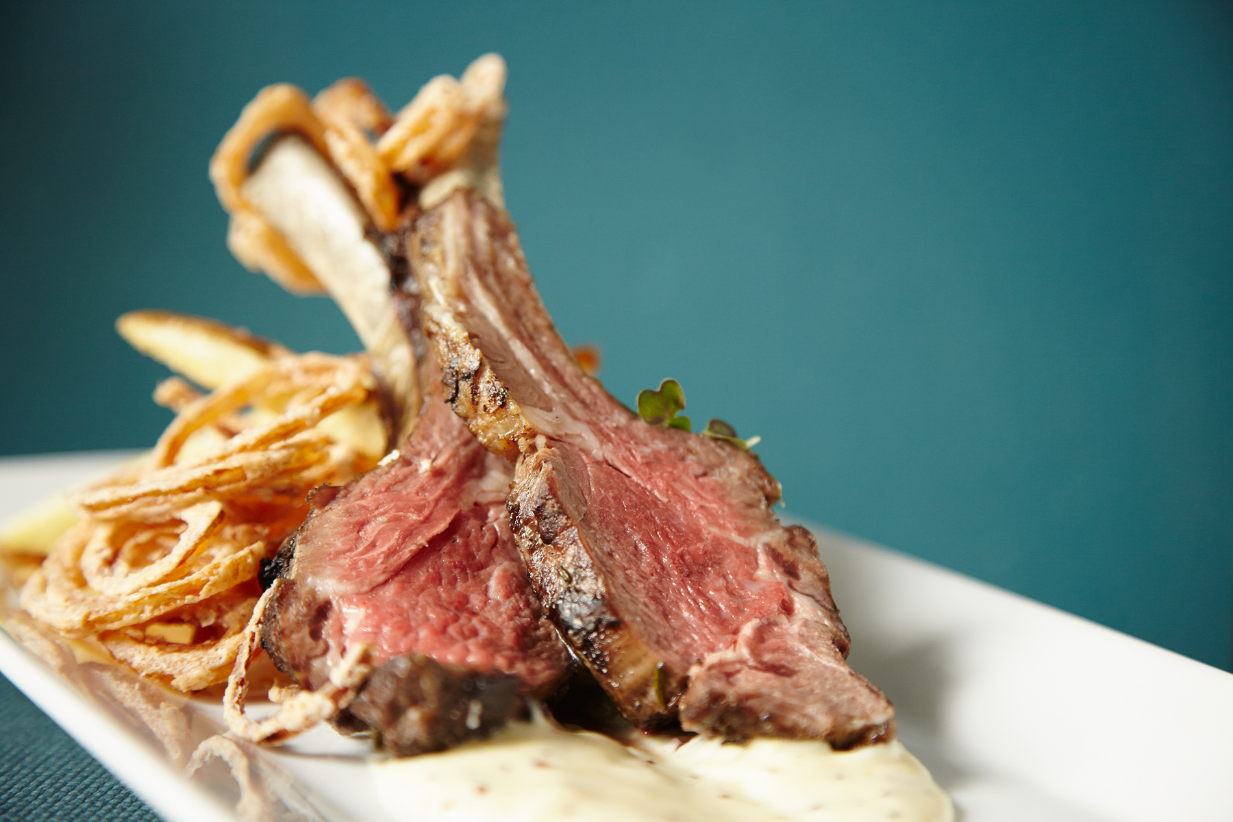Lamb Chops photo by Chris Kessler Photography.  Chris Kessler is a freelance Photographer based in Milwaukee Wisconsin. Specializing in Food photography and portraiture.