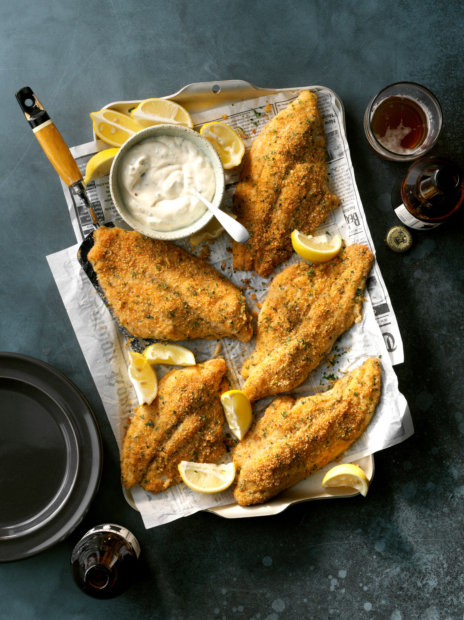 Parmesean Crusted Catfish photo by Chris Kessler Photography.  Chris Kessler is a freelance Photographer based in Milwaukee Wisconsin. Specializing in Food photography and portraiture.