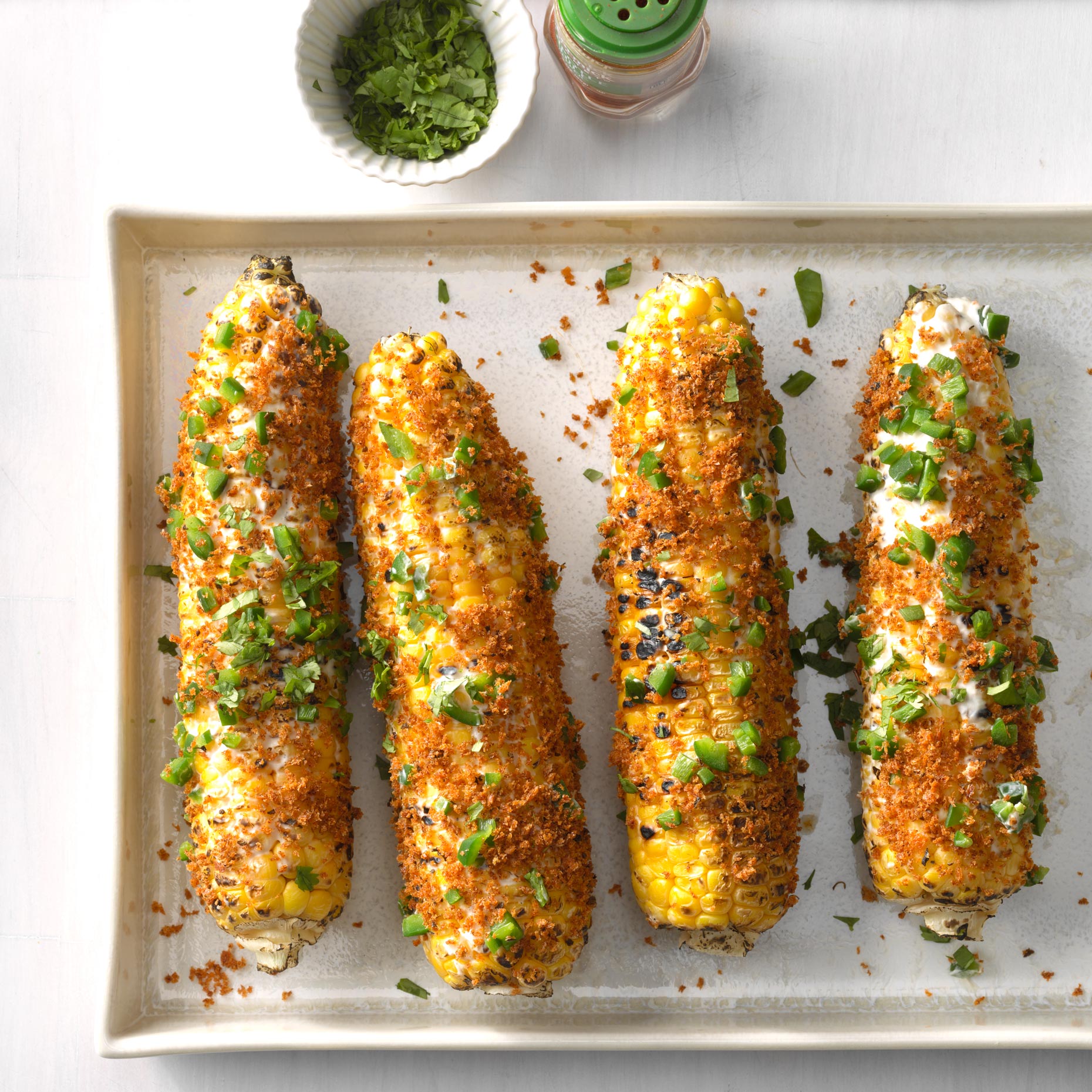 Jalapeno Popper Mexican Street Corn photo by Chris Kessler Photography.  Chris Kessler is a freelance Photographer based in Milwaukee Wisconsin. Specializing in Food photography and portraiturea