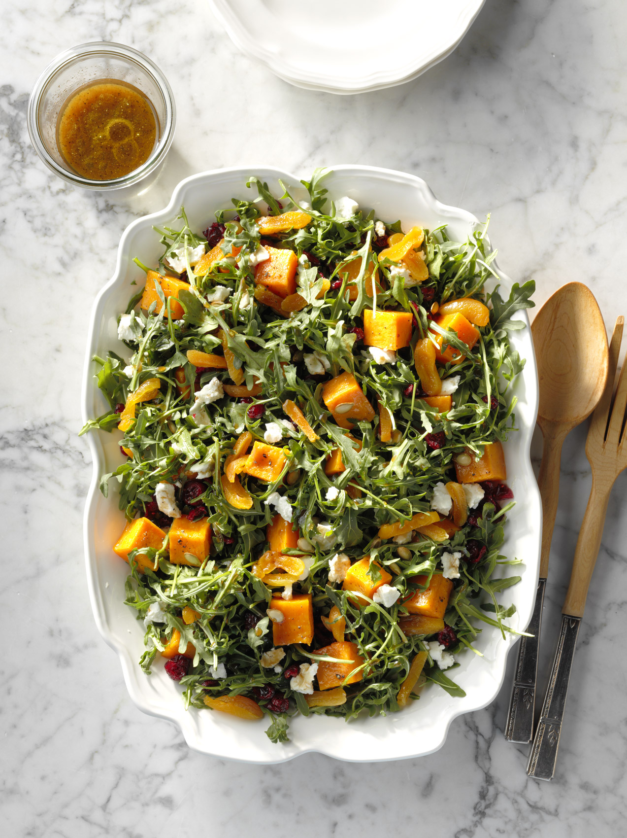 Roasted Pumpkin Salad with Orange Dressing photo by Chris Kessler Photography.  Chris Kessler is a freelance Photographer based in Milwaukee Wisconsin. Specializing in Food photography and portraiture.